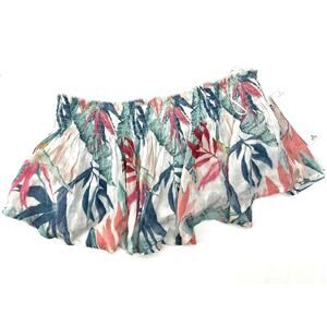 Rip Curl Sea Breeze Tube Top Floral White Size Large NWT